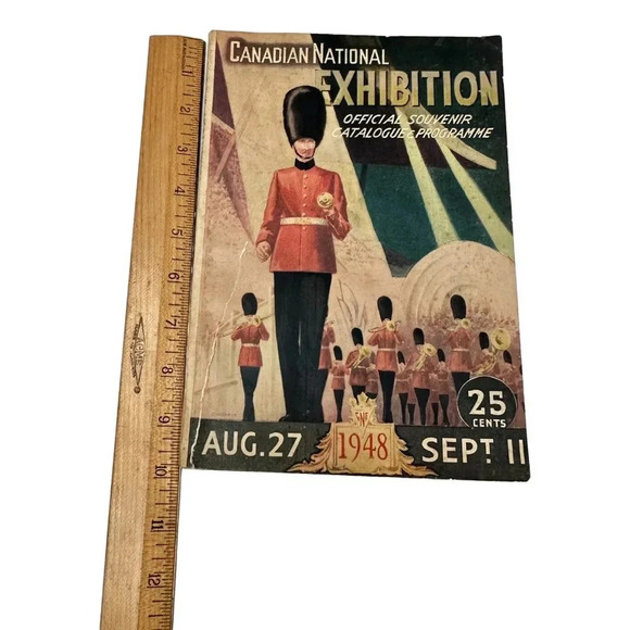 Canadian National Exhibition CNE 1948 Official Souvenir  Catalogue Program - Picture 11 of 12